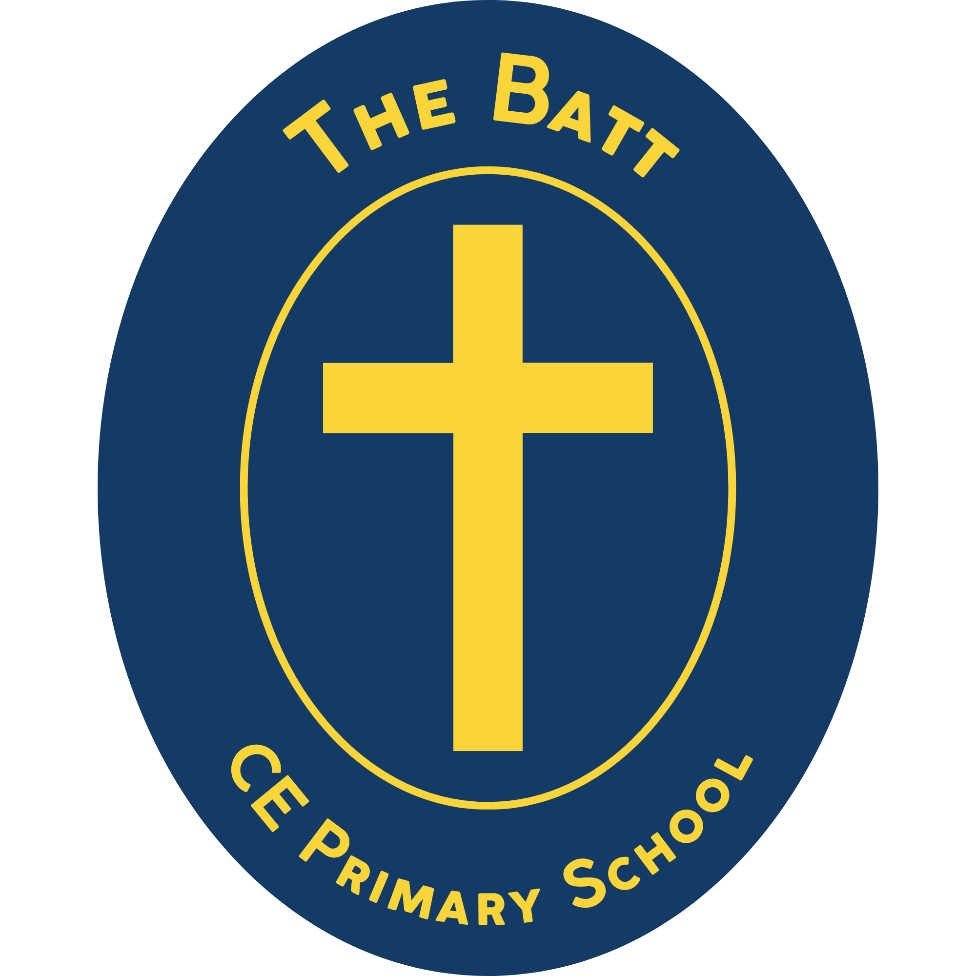 Logo for <span>The Batt C of E</span><span>Primary School</span>